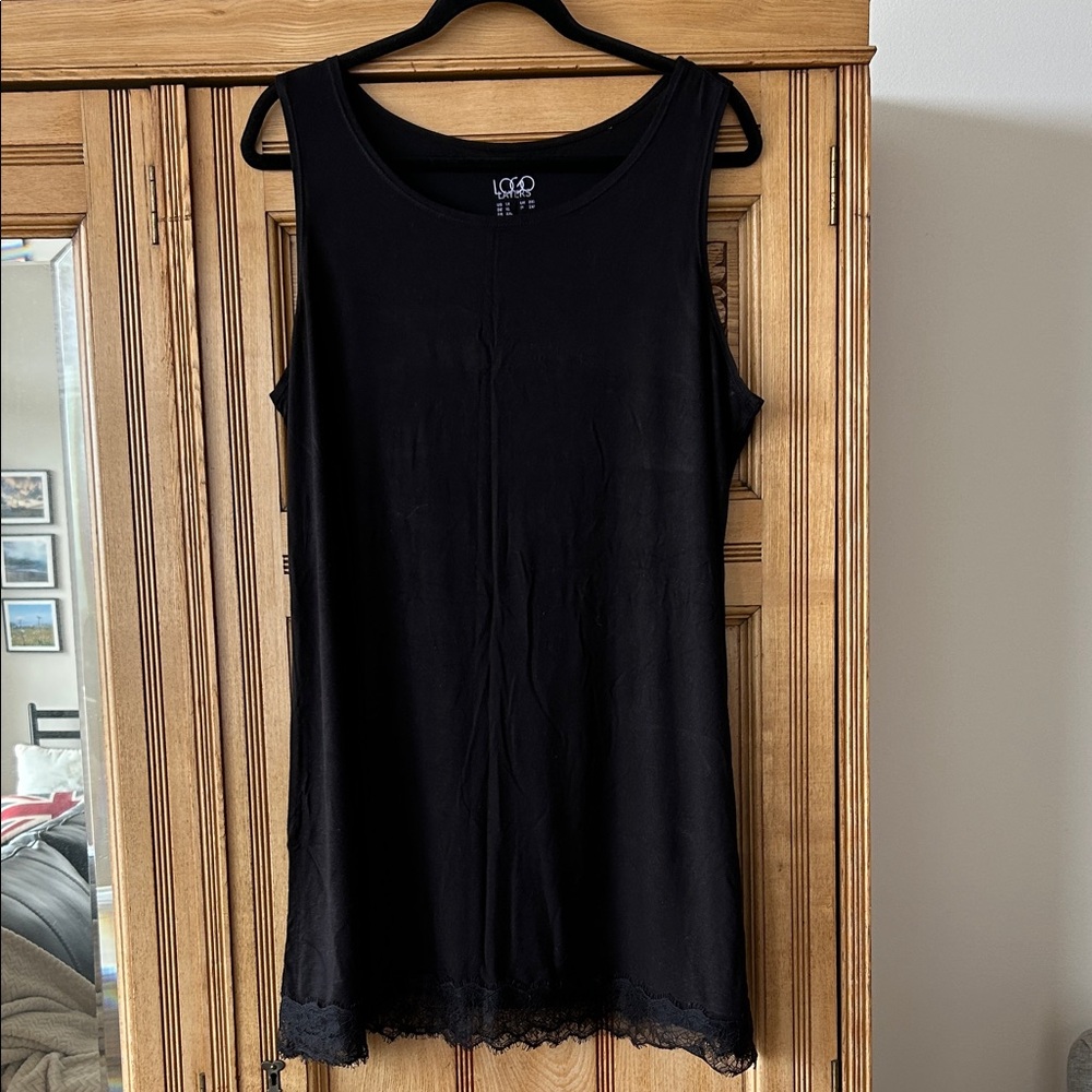 Logo layers new lace Top
